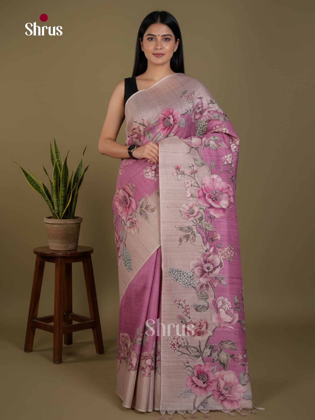 Semi matka Saree - EBS11124 - Shop on Shrus.com