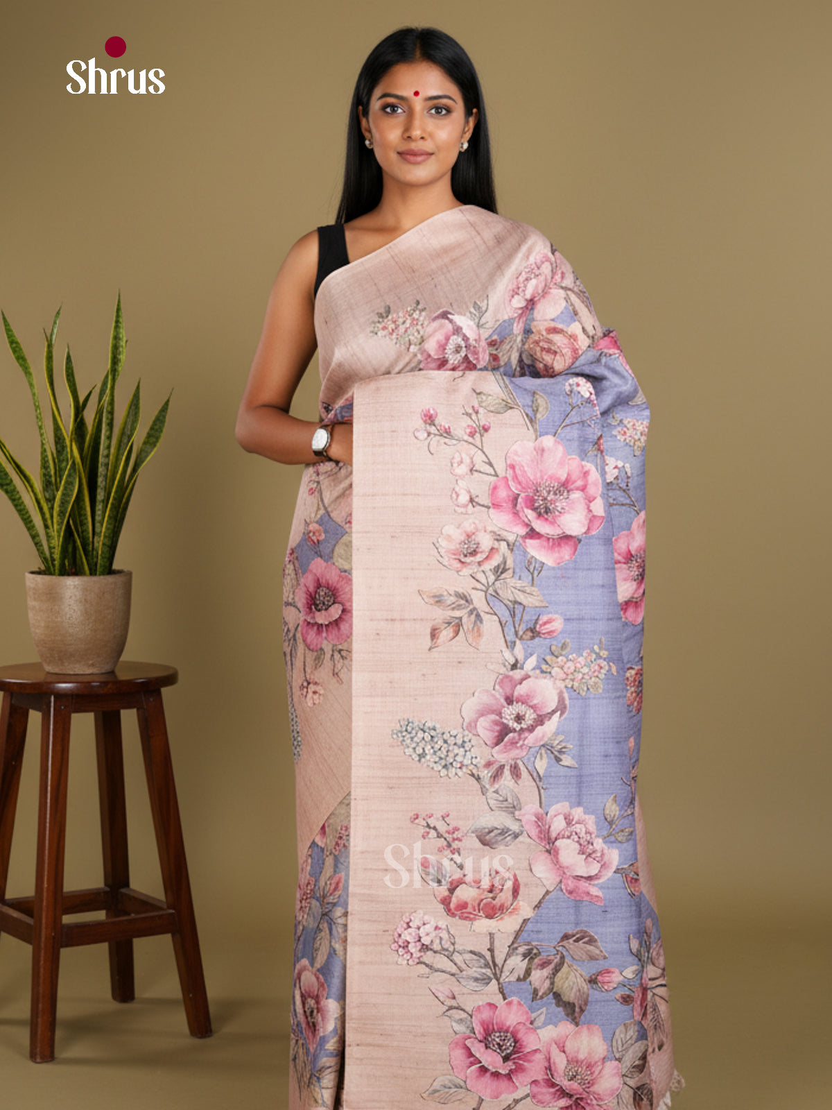 Semi matka Saree - EBS11125 - Shop on Shrus.com