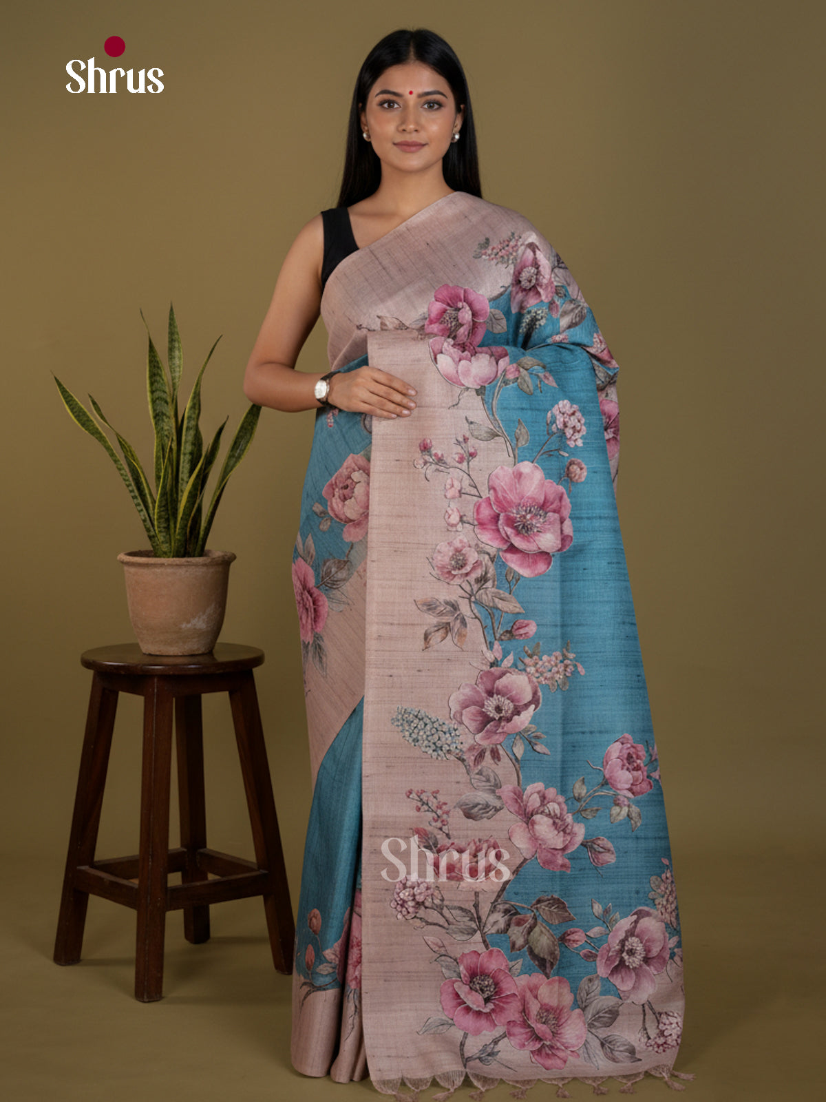 Semi matka Saree - EBS11127 - Shop on Shrus.com