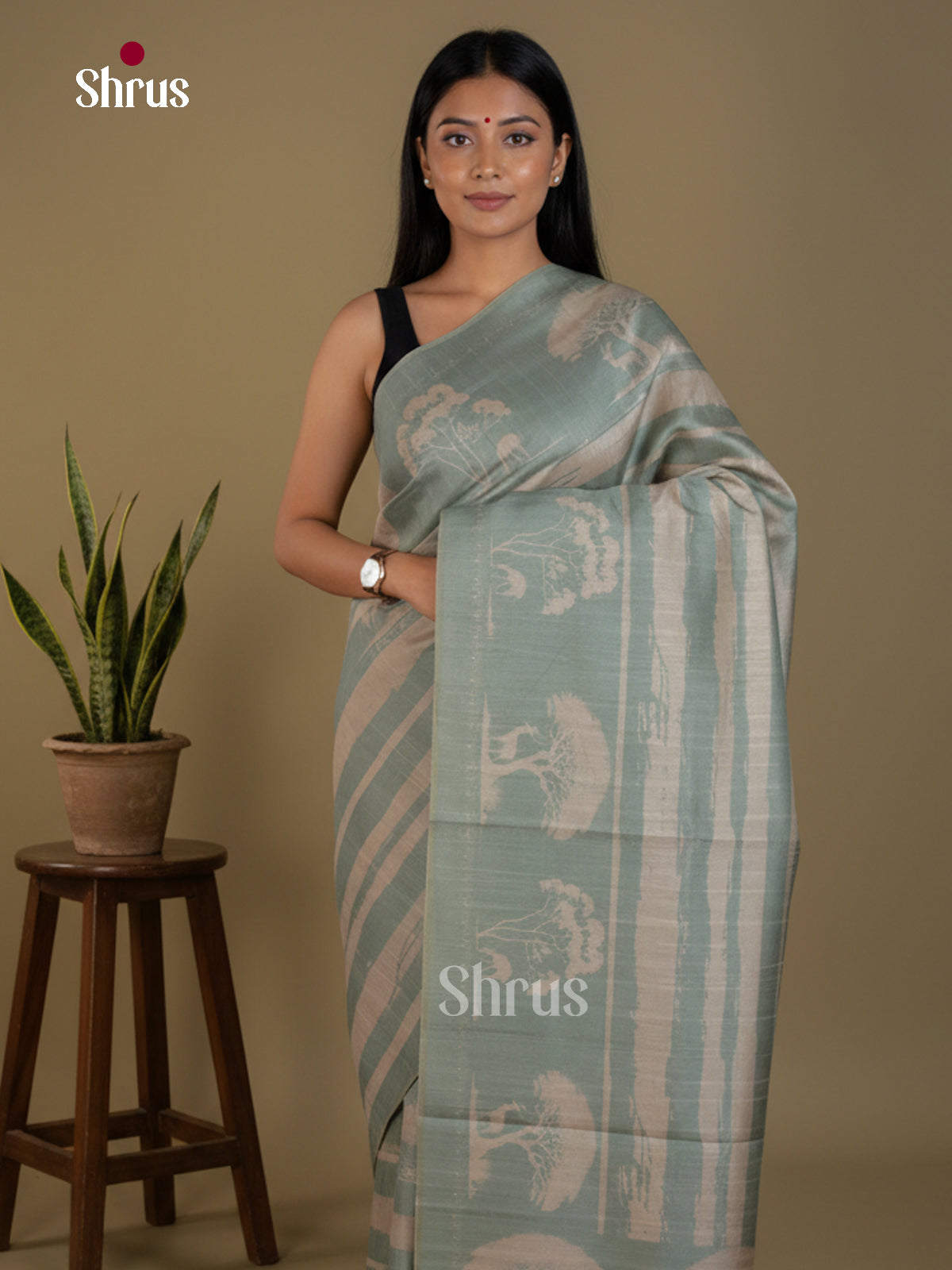 Semi matka Saree - EBS11158 - Shop on Shrus.com
