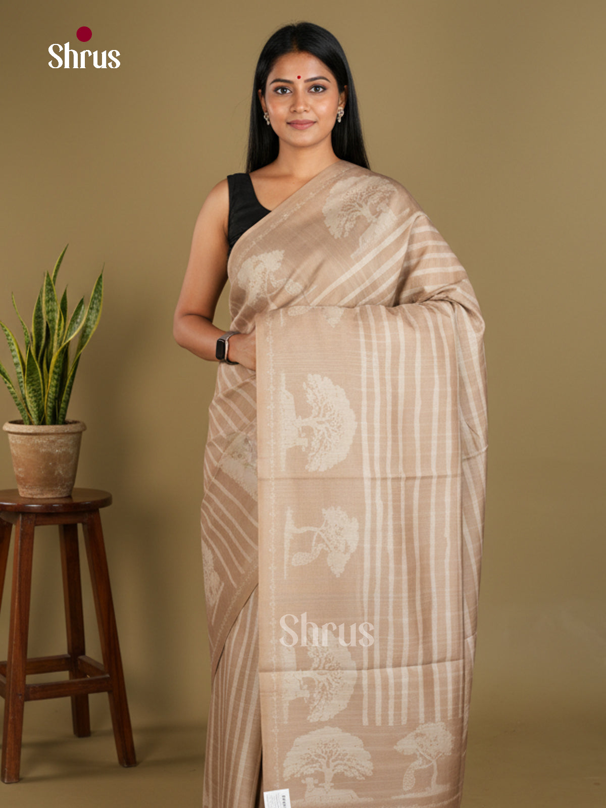 Semi matka Saree - EBS11163 - Shop on Shrus.com