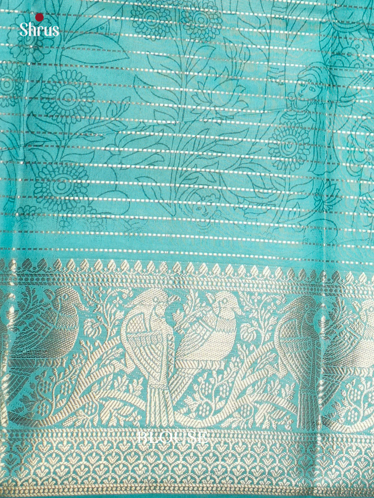 Semi Tussar Saree - EBS13005 - Shop on Shrus.com
