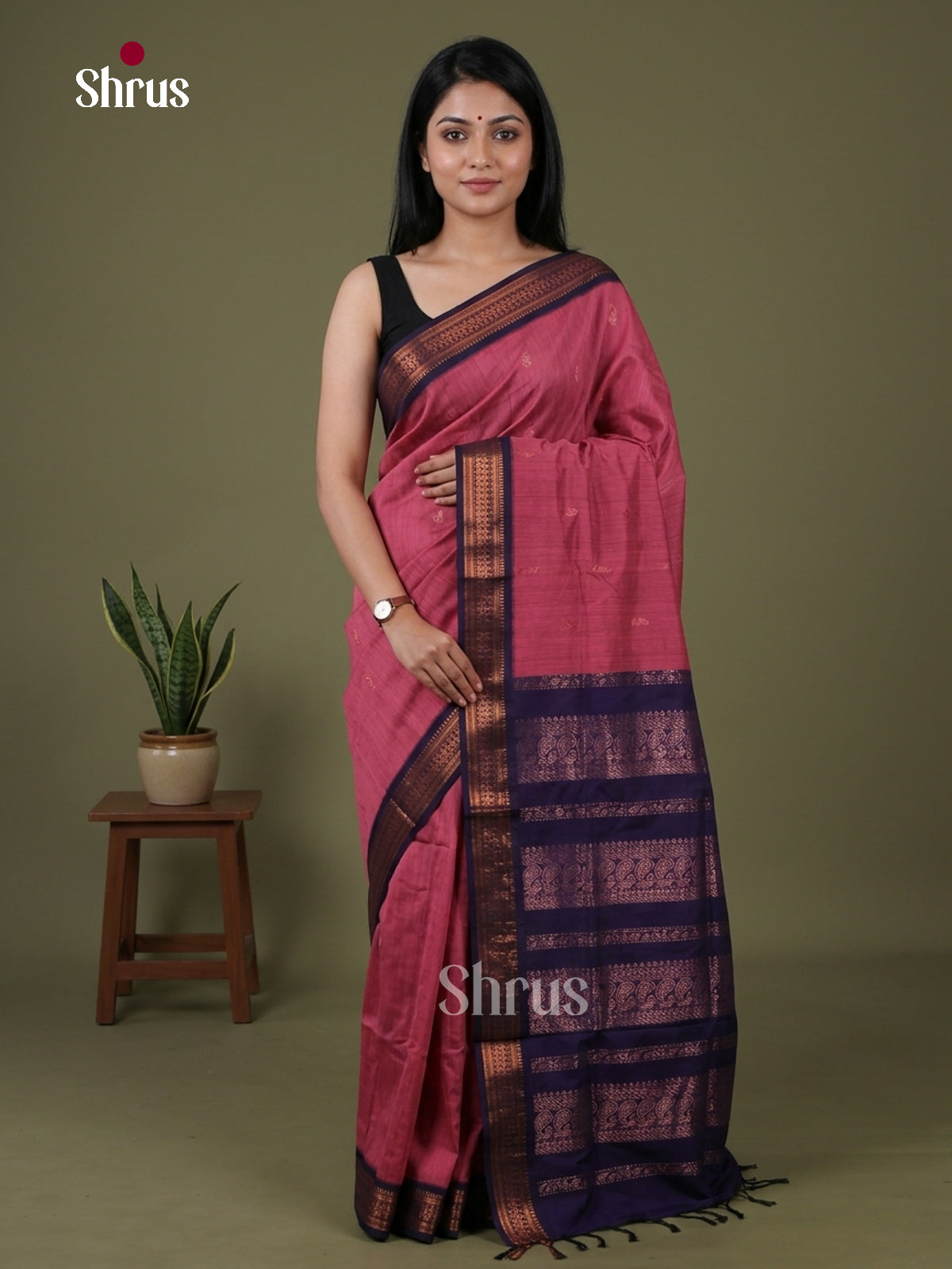 Kalyani Cotton Saree - EBS13012 - Shop on Shrus.com