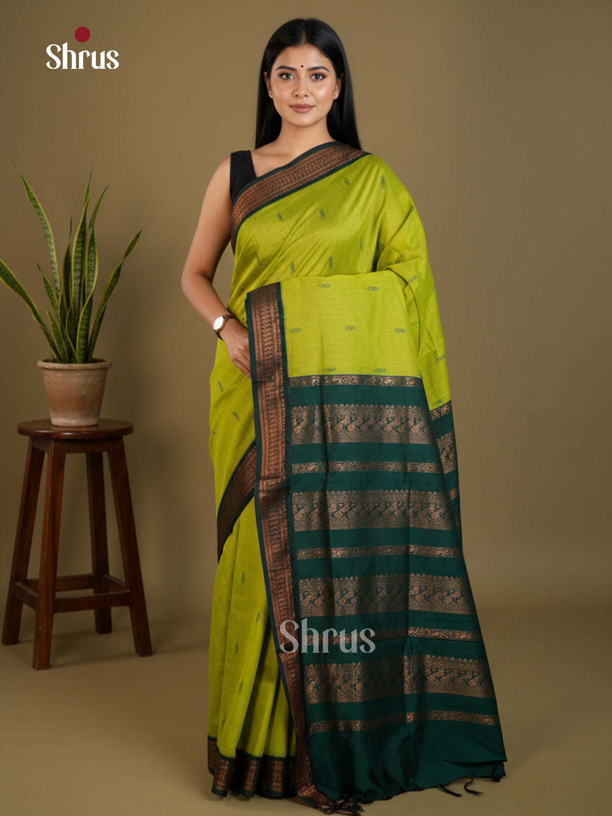Kalyani Cotton Saree - EBS13016 - Shop on Shrus.com