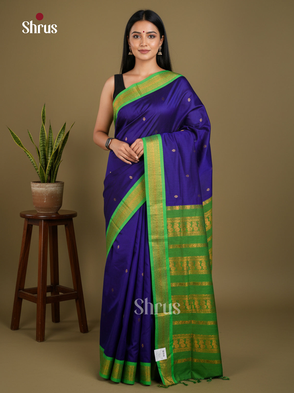 Kalyani Cotton Saree - EBS13017 - Shop on Shrus.com