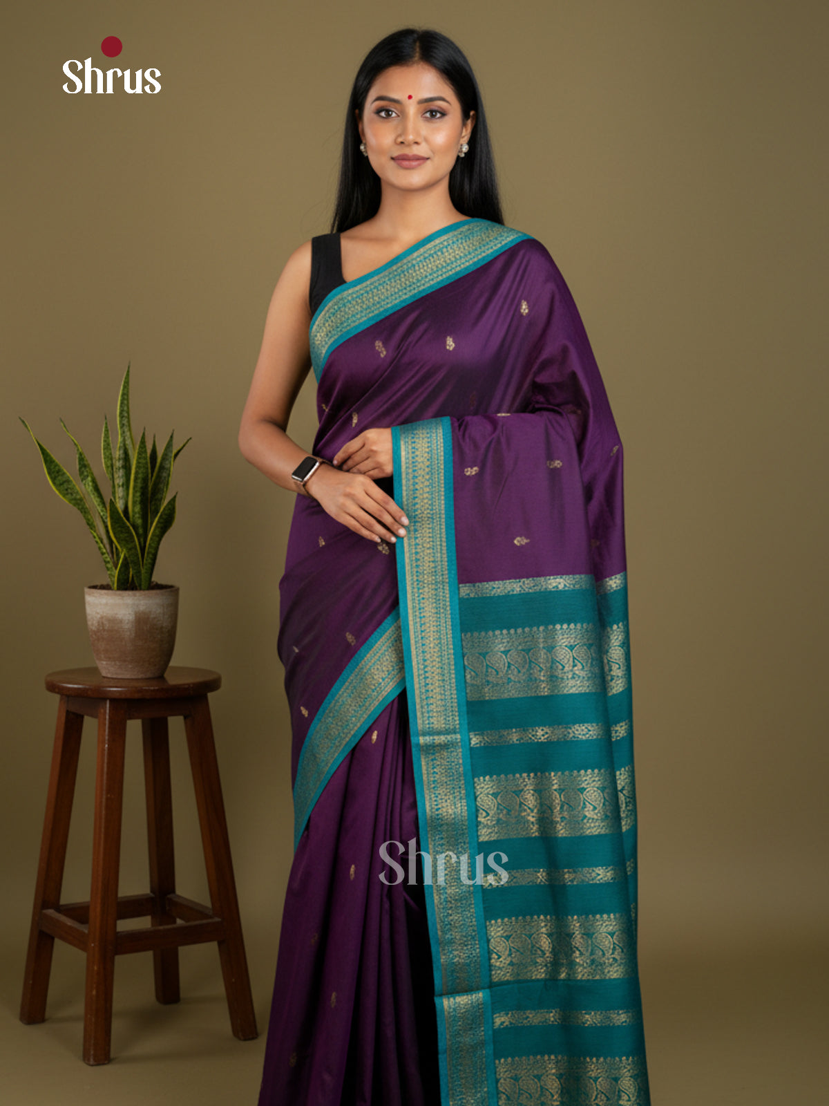 Kalyani Cotton Saree - EBS13018 - Shop on Shrus.com
