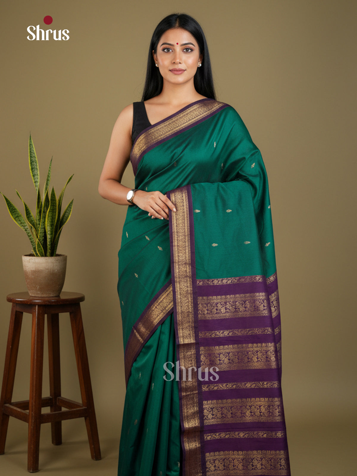 Kalyani Cotton Saree - EBS13019 - Shop on Shrus.com