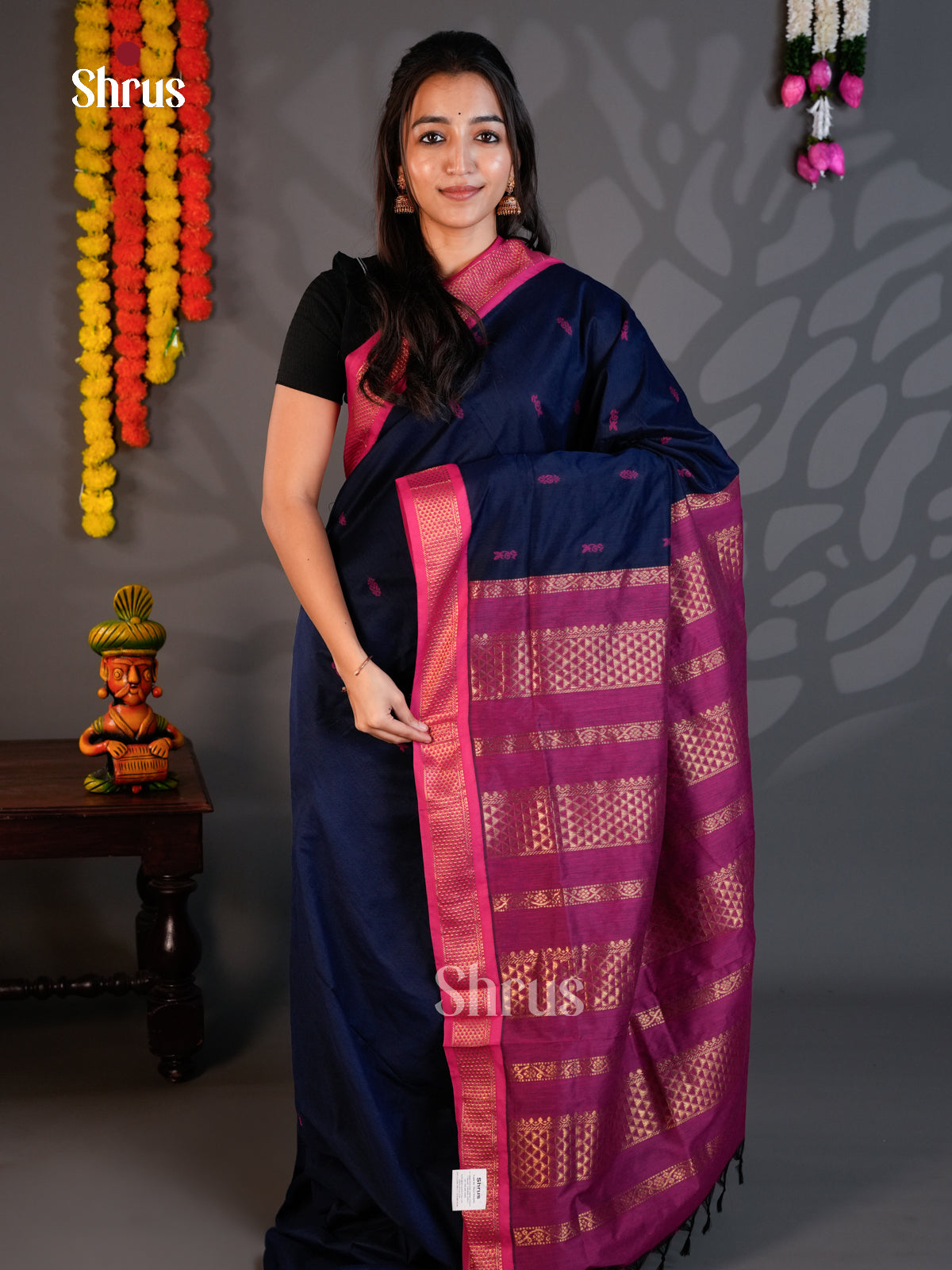EBS13021 - Kalyani Cotton - Saree - Shop on Shrus.com