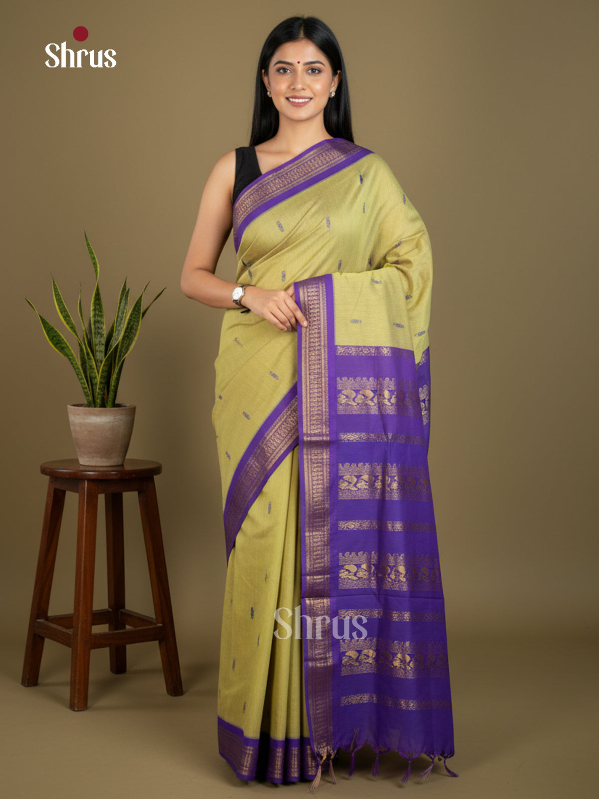 Kalyani Cotton Saree - EBS13027 - Shop on Shrus.com