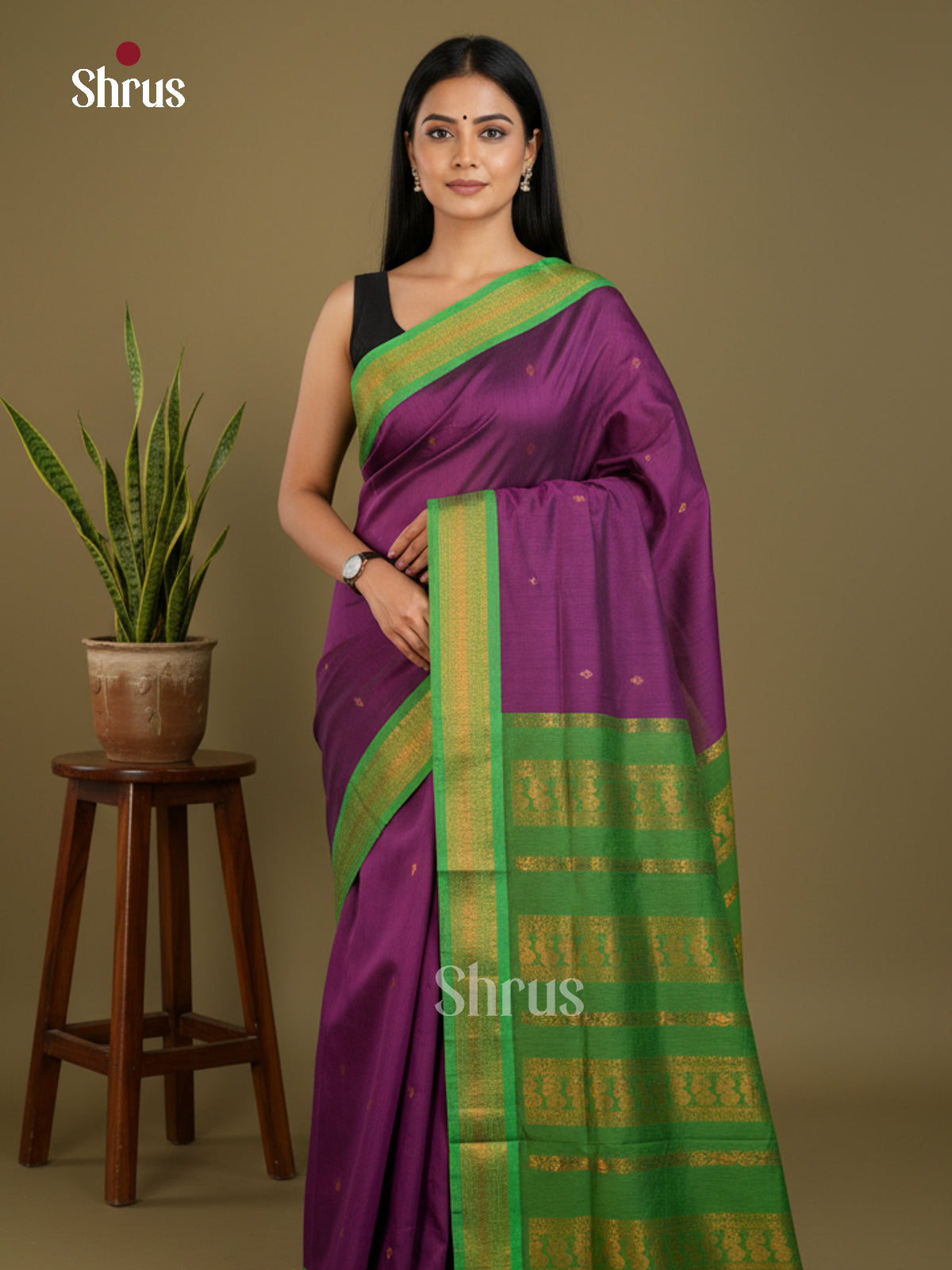 Kalyani Cotton Saree - EBS13029 - Shop on Shrus.com