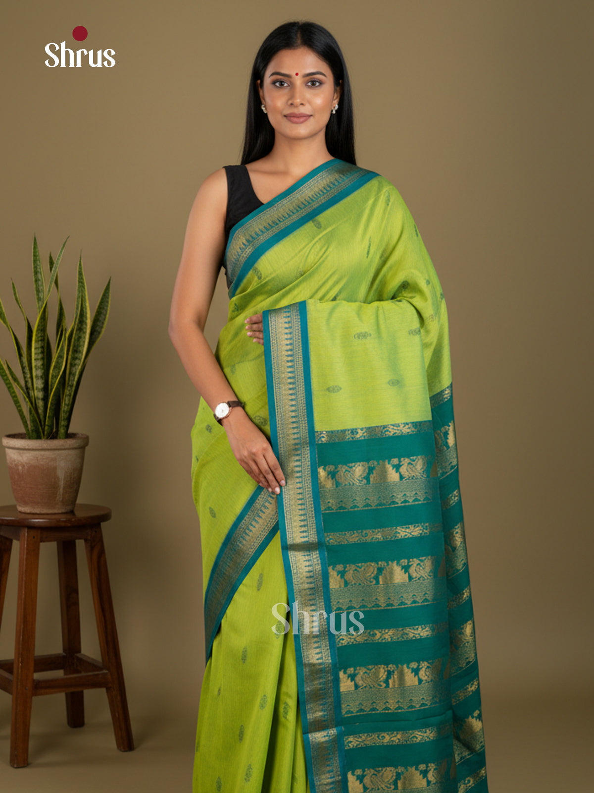 Kalyani Cotton Saree - EBS13030 - Shop on Shrus.com
