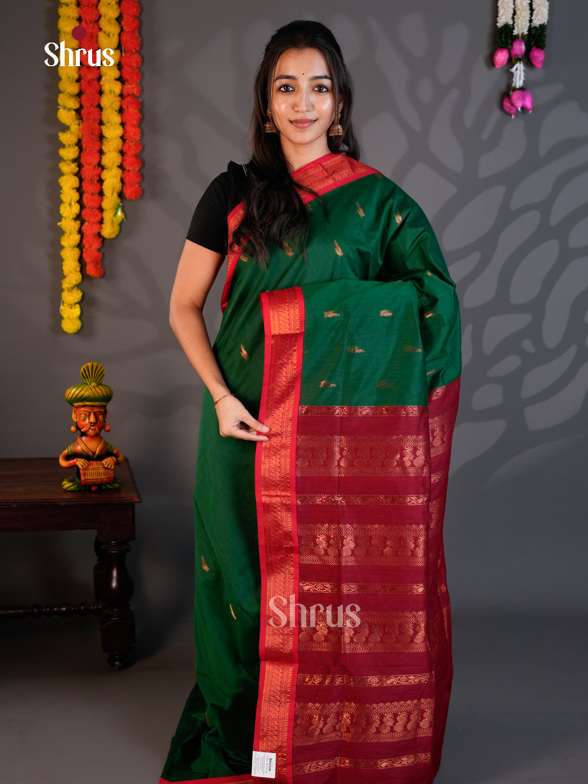 EBS13035 - Kalyani Cotton - Saree - Shop on Shrus.com