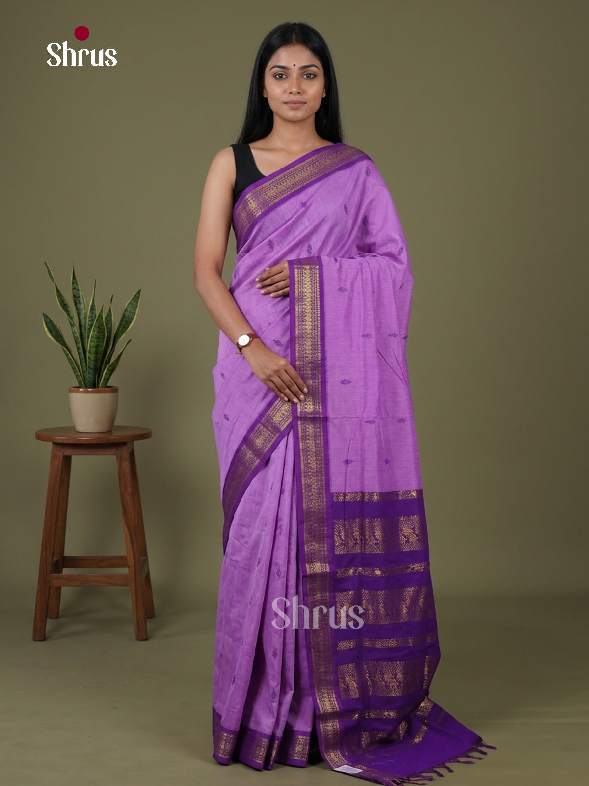 Kalyani Cotton Saree - EBS13038 - Shop on Shrus.com