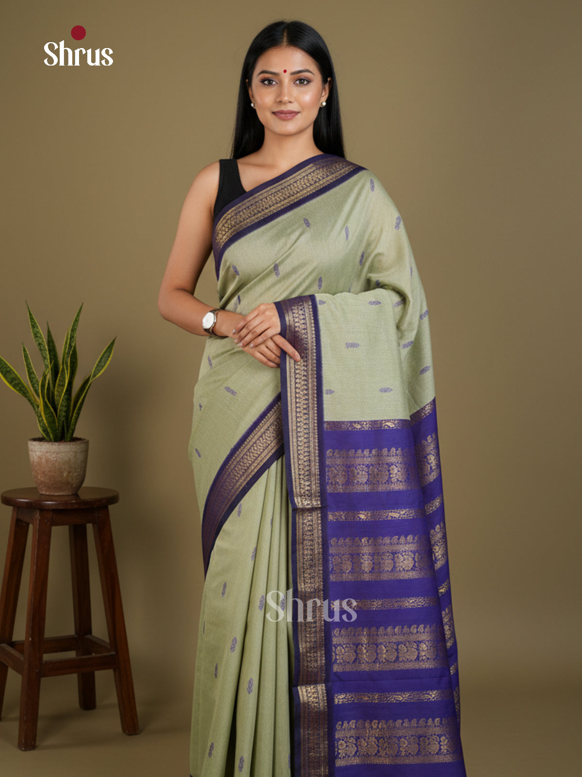 Kalyani Cotton Saree - EBS13039 - Shop on Shrus.com