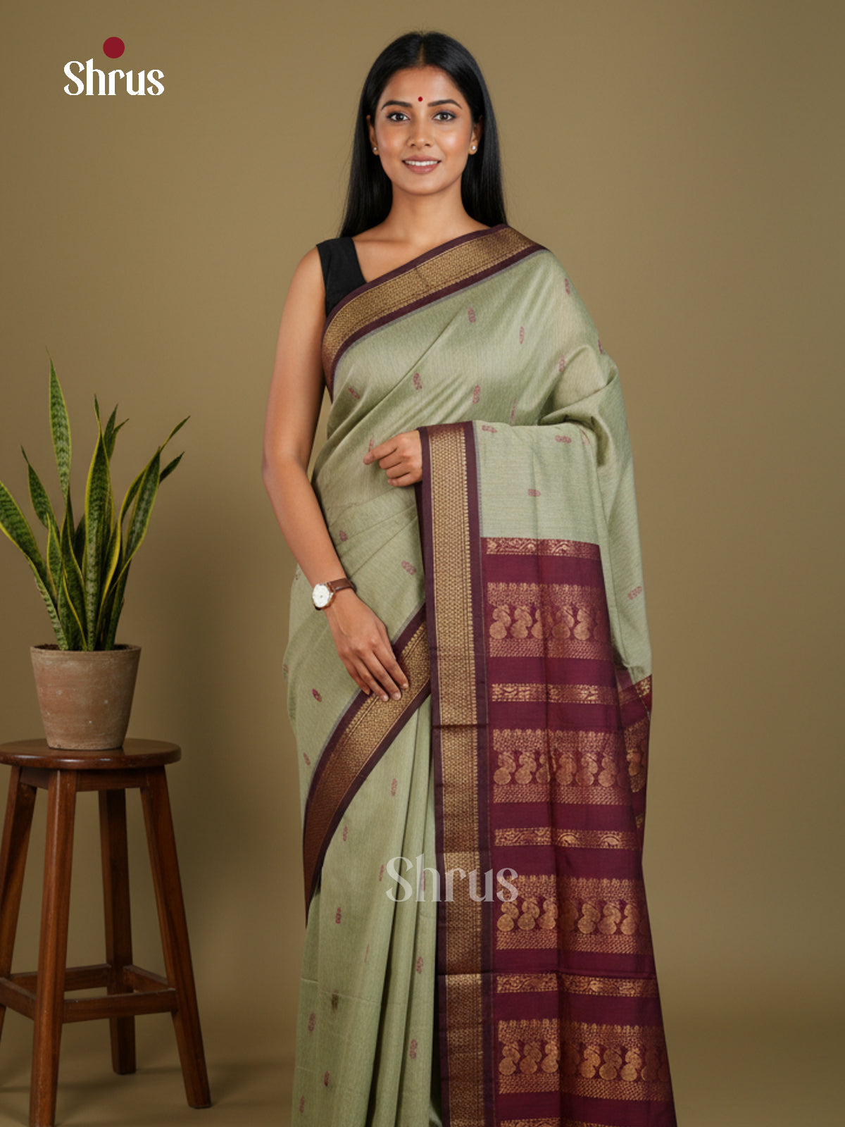 Kalyani Cotton Saree - EBS13041 - Shop on Shrus.com