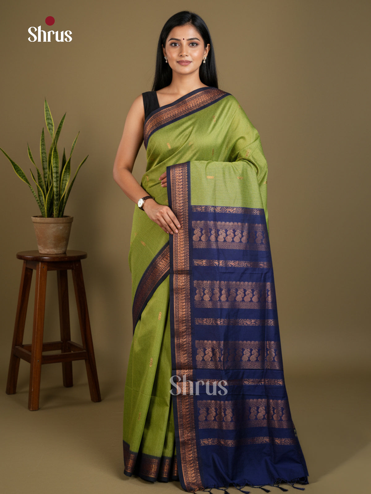 Kalyani Cotton Saree - EBS13047 - Shop on Shrus.com