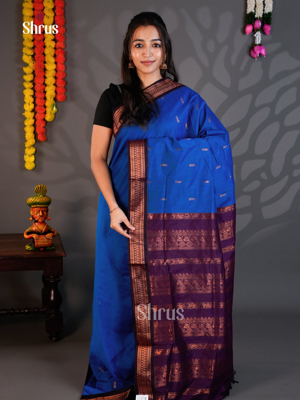 EBS13049 - Kalyani Cotton - Saree - Shop on Shrus.com