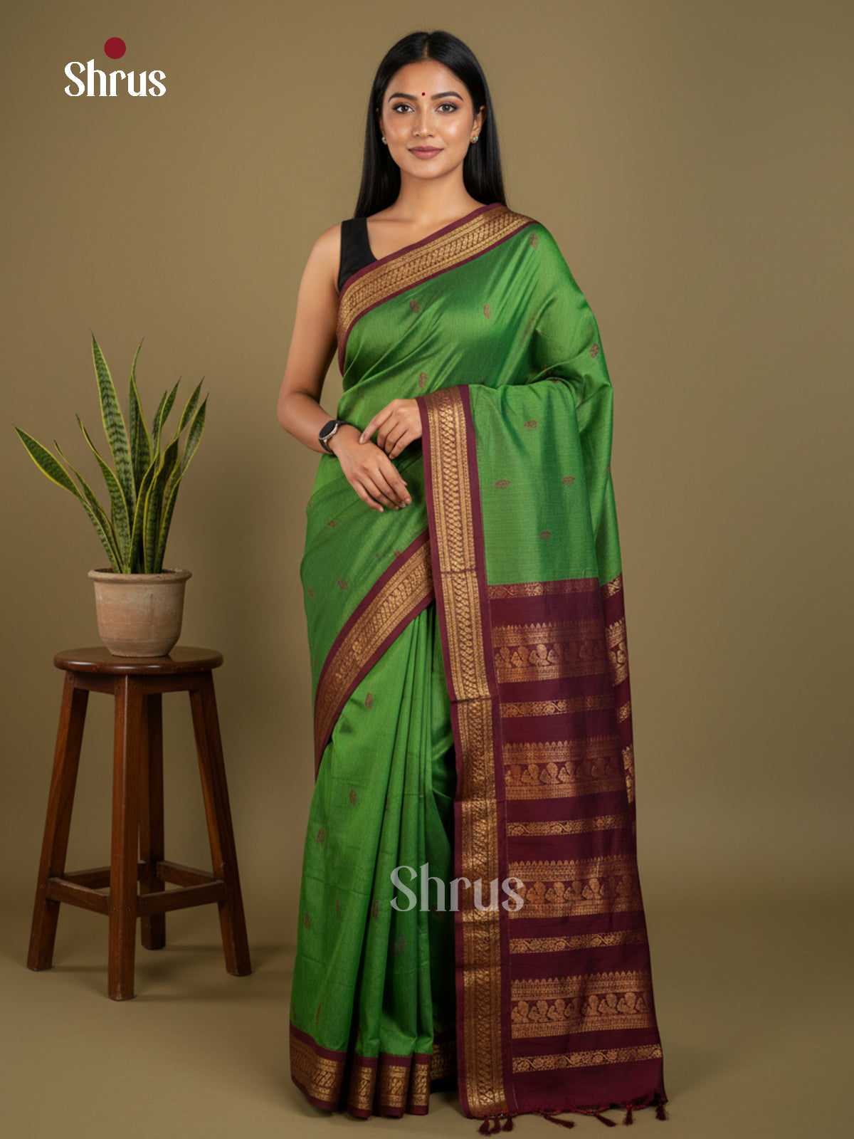 Kalyani Cotton Saree - EBS13050 - Shop on Shrus.com