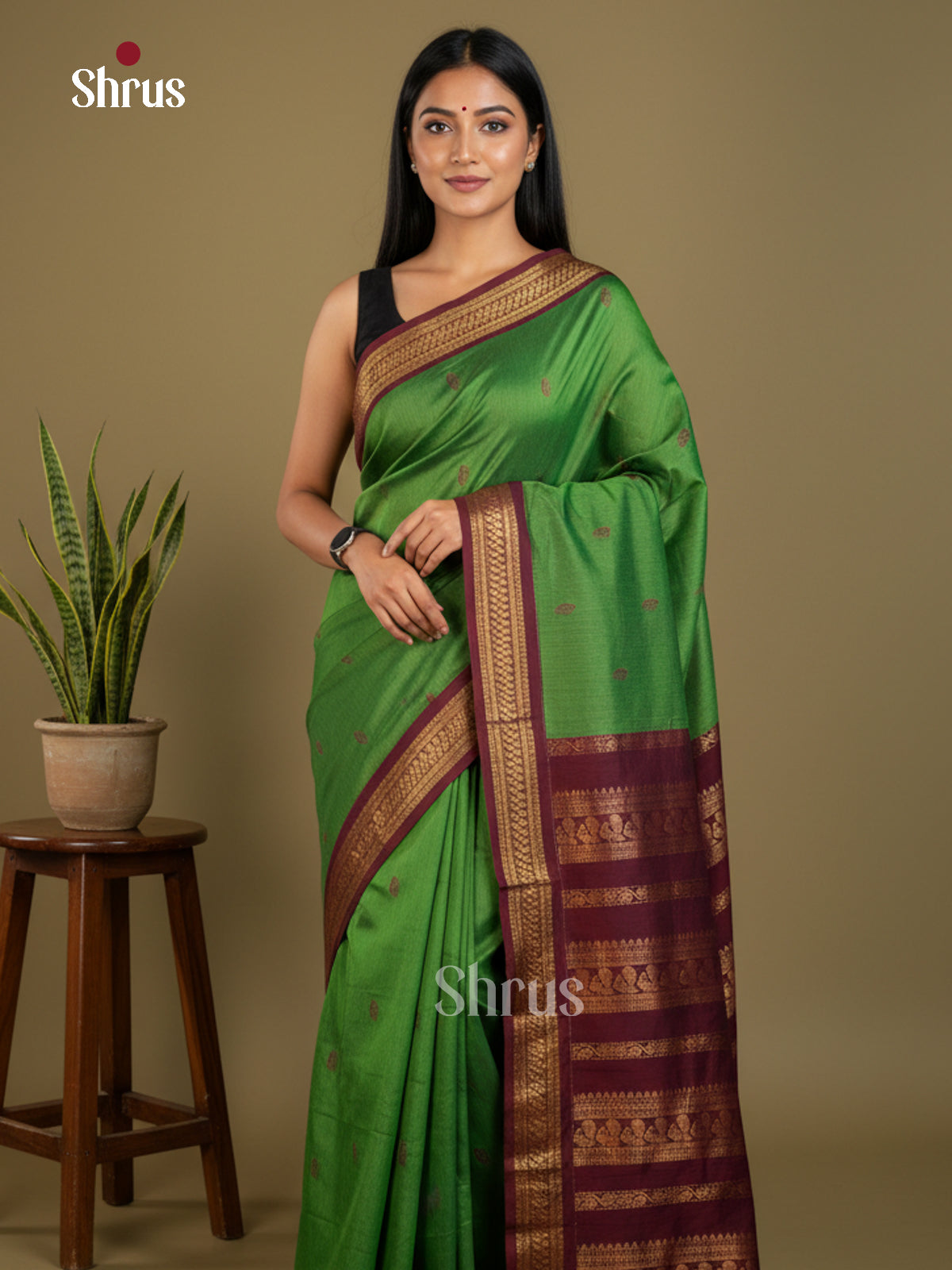 Kalyani Cotton Saree - EBS13050 - Shop on Shrus.com
