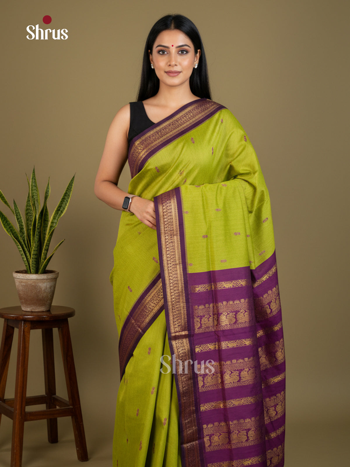 Kalyani Cotton Saree - EBS13055 - Shop on Shrus.com