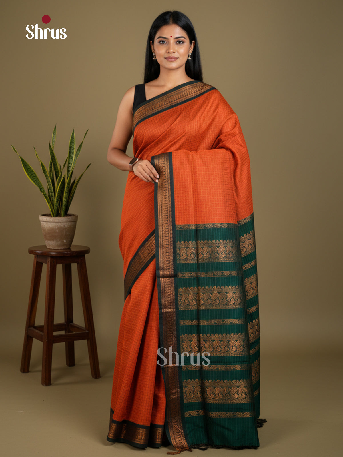 Kalyani Cotton Saree - EBS14016 - Shop on Shrus.com
