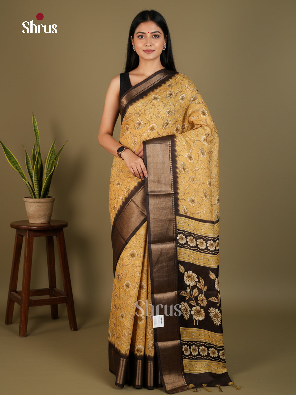 EBS14081 - Semi Crepe - Saree - Shop on Shrus.com