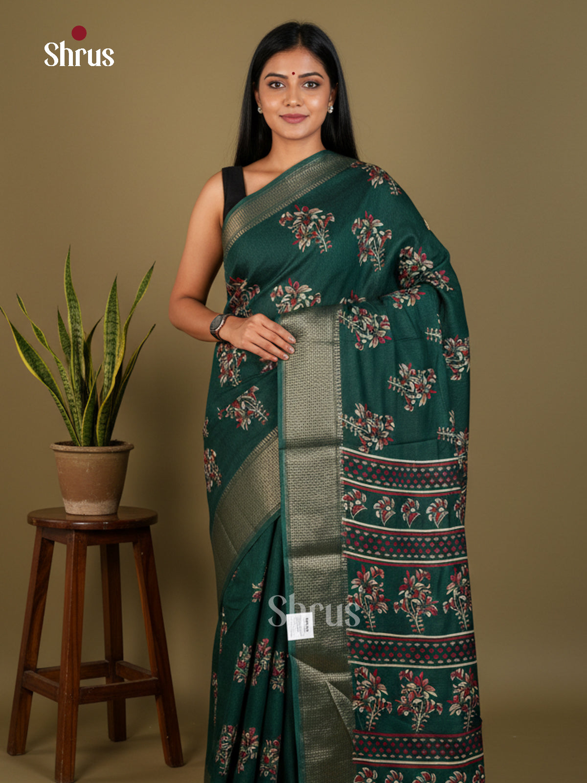 EBS14243 - Semi Crepe - Saree - Shop on Shrus.com