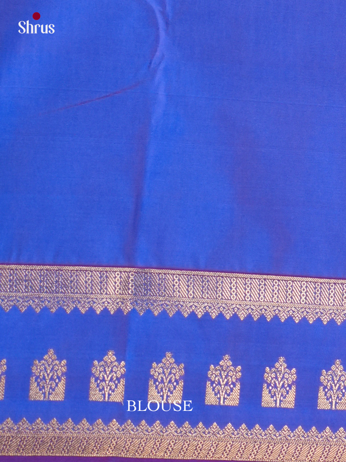 EBS16036 - Semi Kanchipuram Saree - Shop on Shrus.com