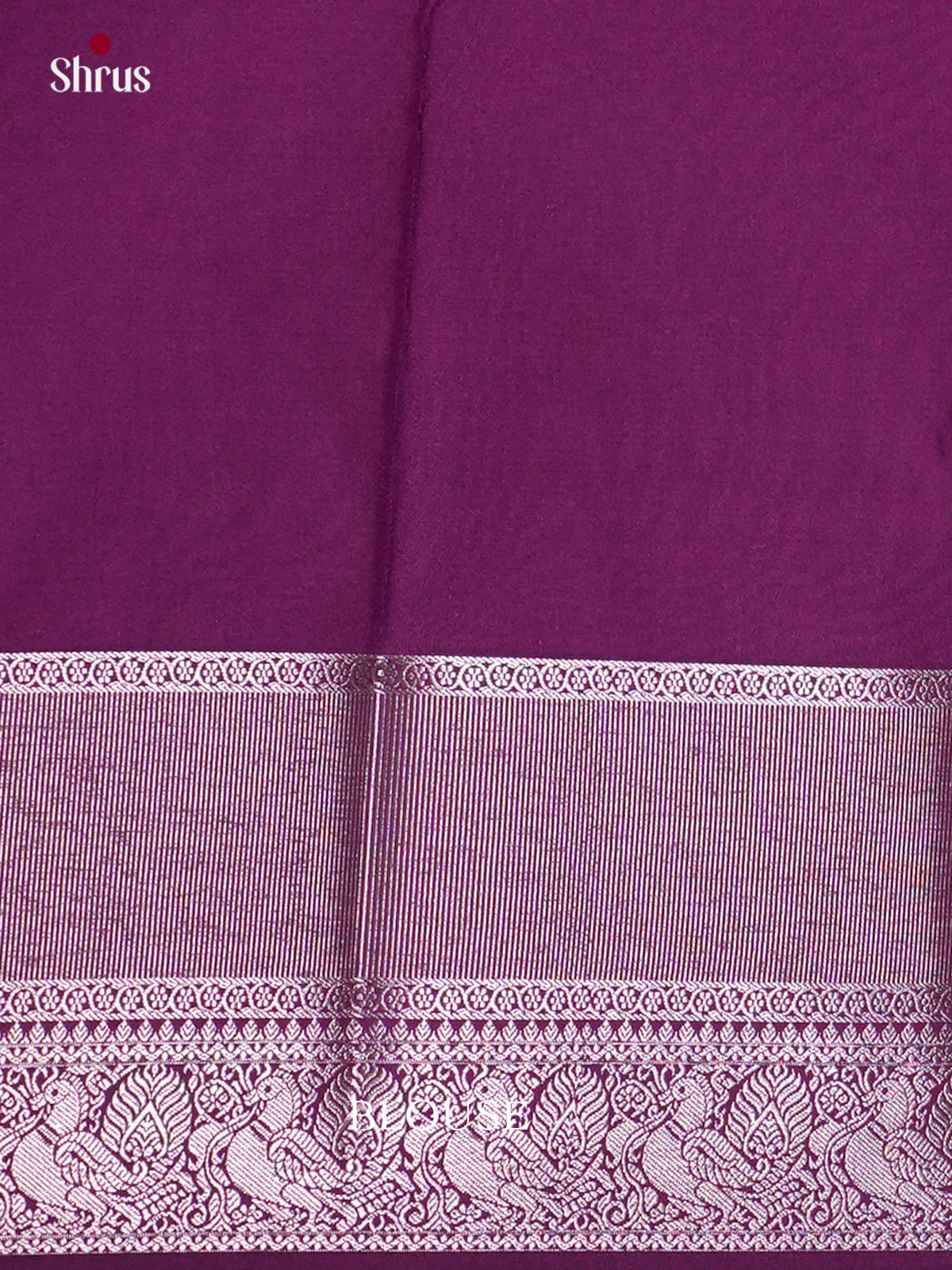 EBS16055 - Semi Kanchipuram Saree - Shop on Shrus.com