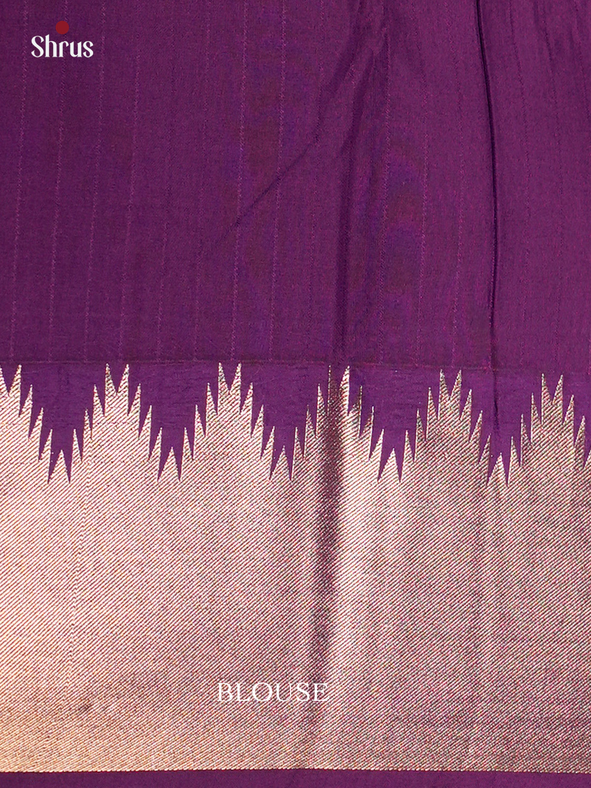 Semi Kanchipuram Saree - EBS16075 - Shop on Shrus.com