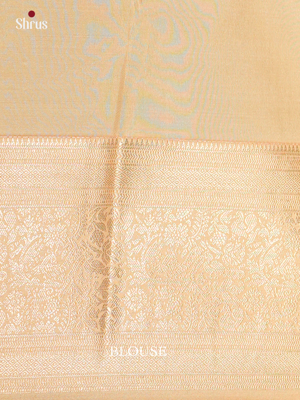 Semi Kanchipuram Saree - EBS16138 - Shop on Shrus.com