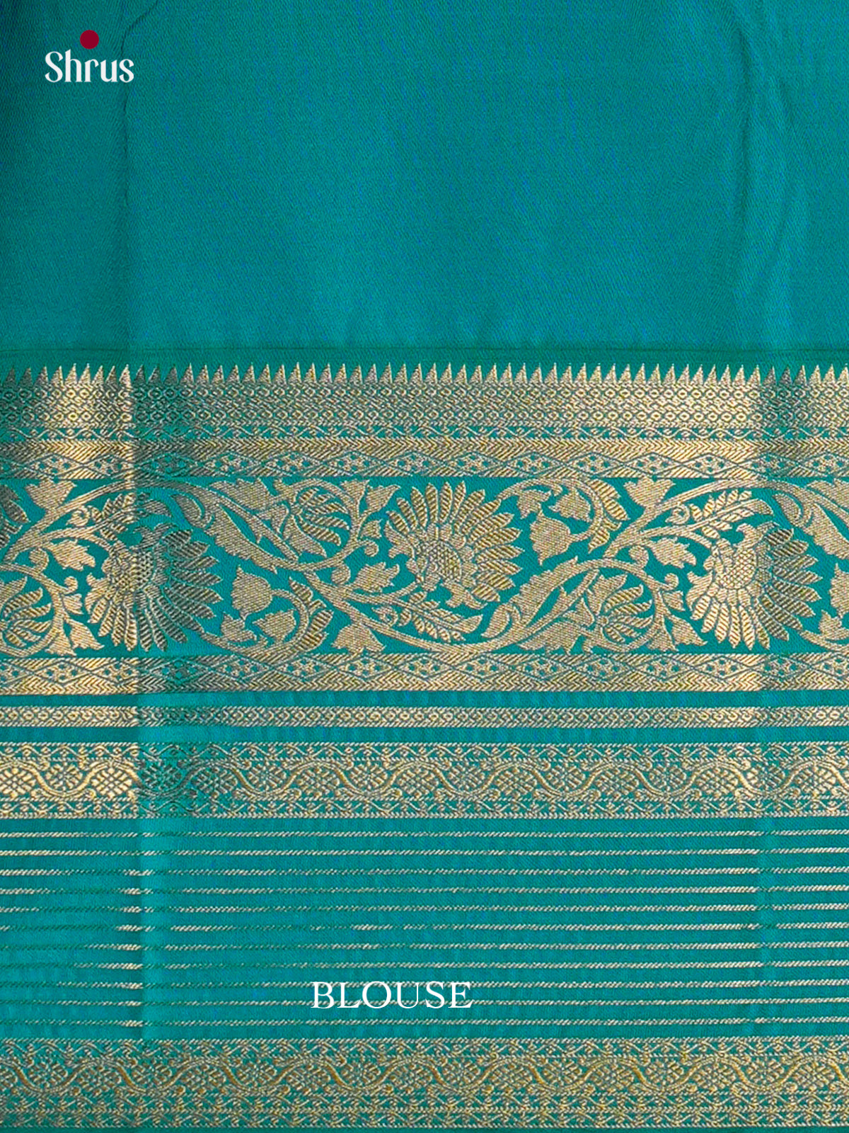 EBS16286 - Semi Kanchipuram Saree - Shop on Shrus.com
