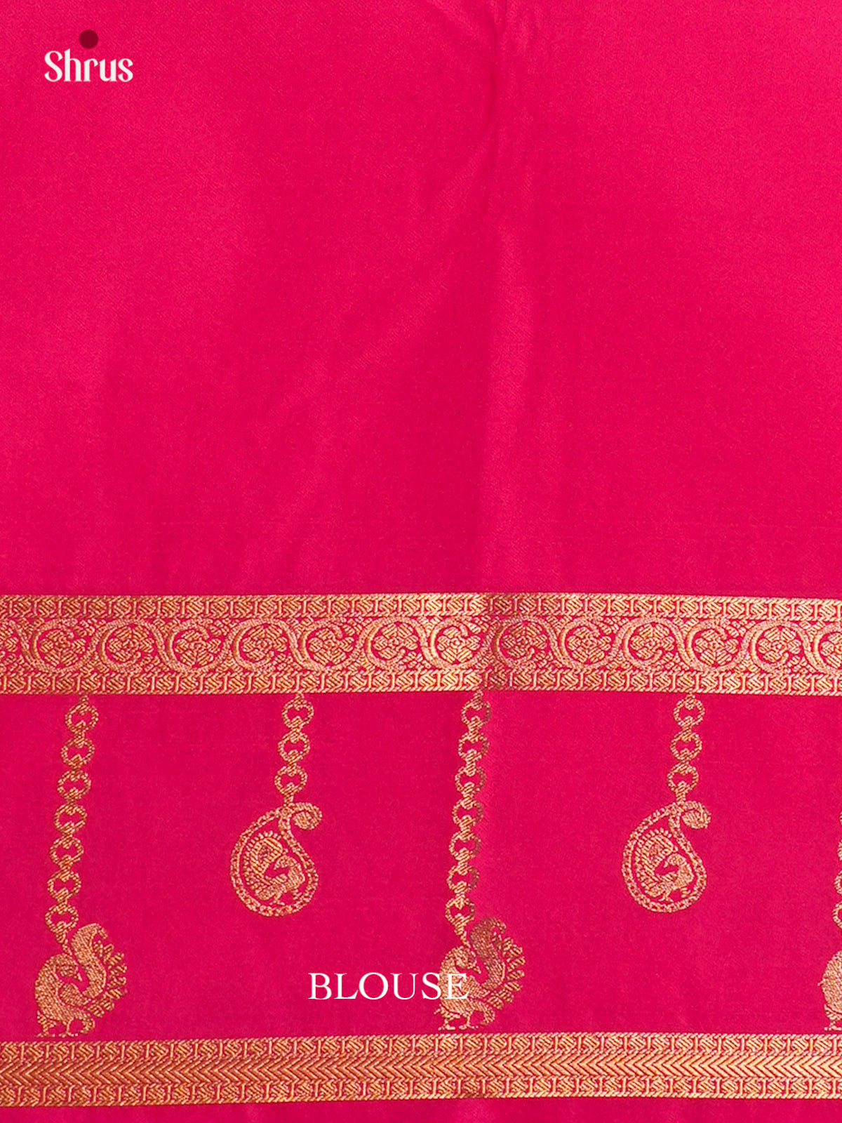 EBS16302 - Semi Kanchipuram Saree - Shop on Shrus.com