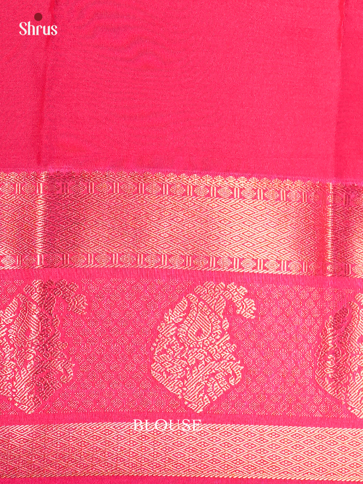 Semi Kanchipuram Saree - EBS16363 - Shop on Shrus.com