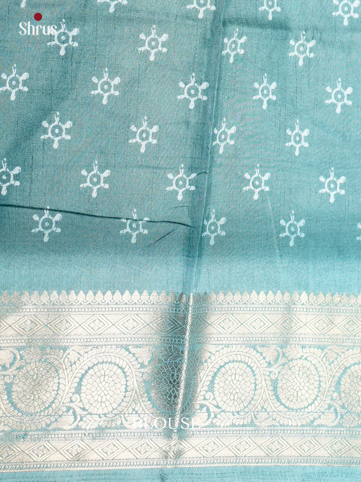 EBS16374 - Semi Crepe Saree - Shop on Shrus.com