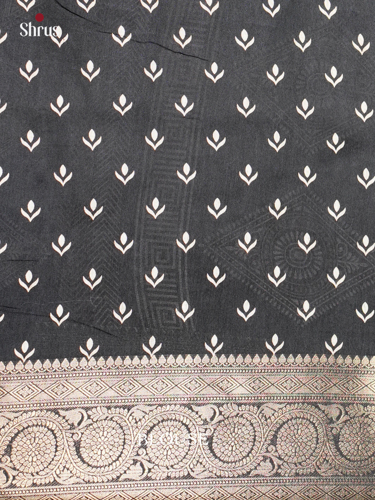 Semi Crepe Saree - EBS16387 - Shop on Shrus.com