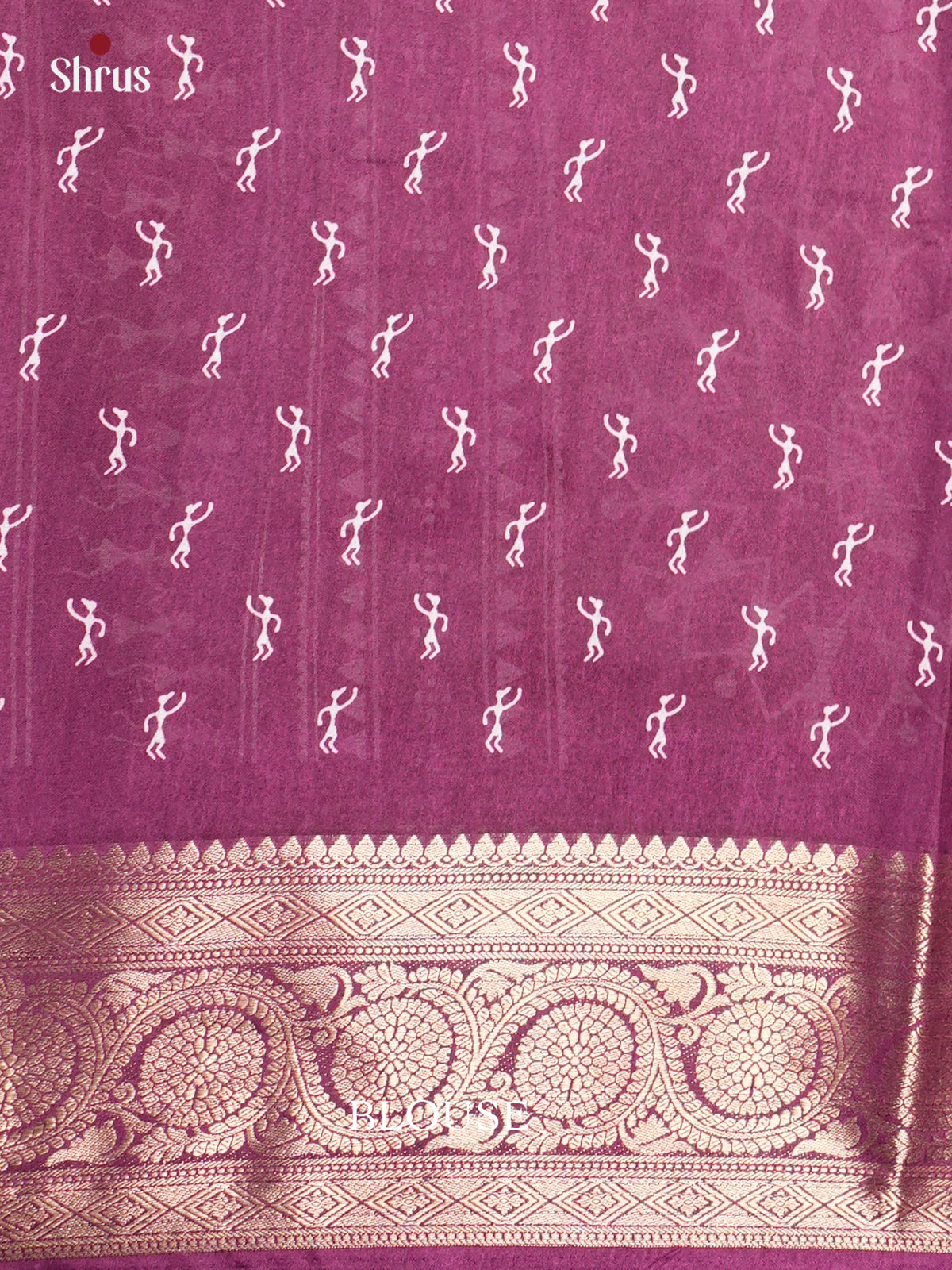 Semi Crepe Saree - EBS16401 - Shop on Shrus.com