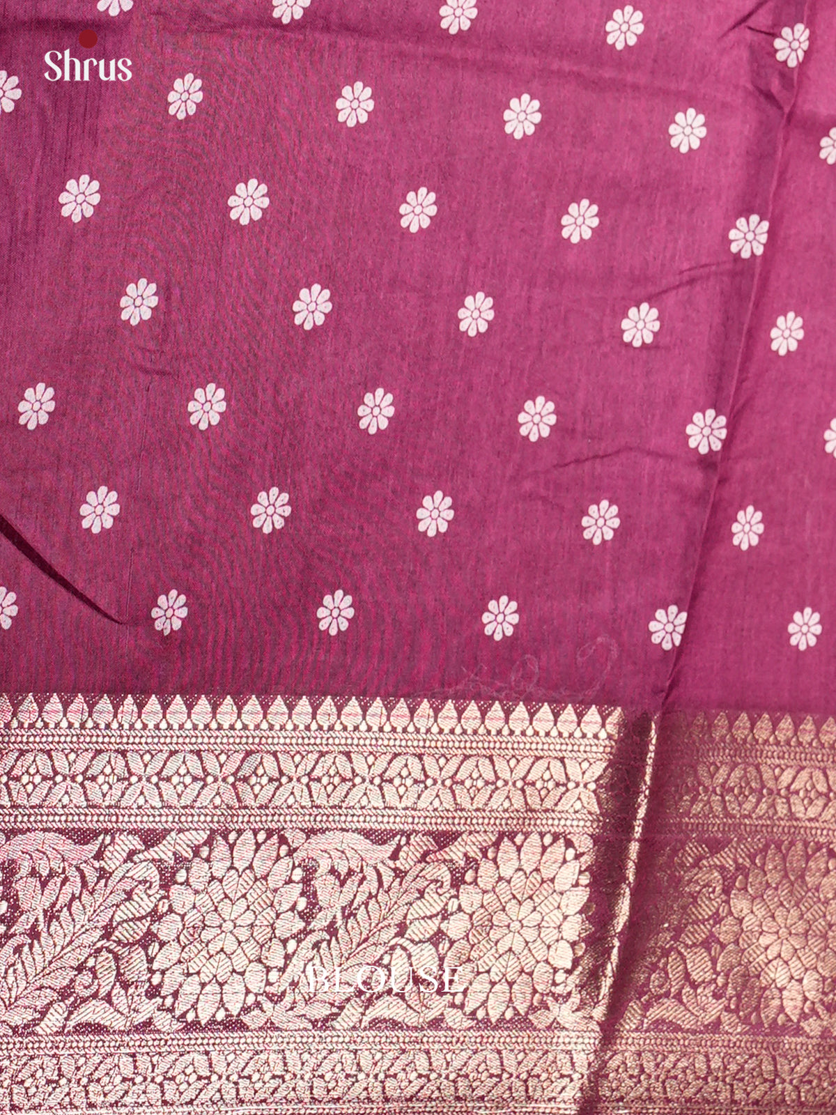 EBS16452 - Semi Crepe Saree - Shop on Shrus.com