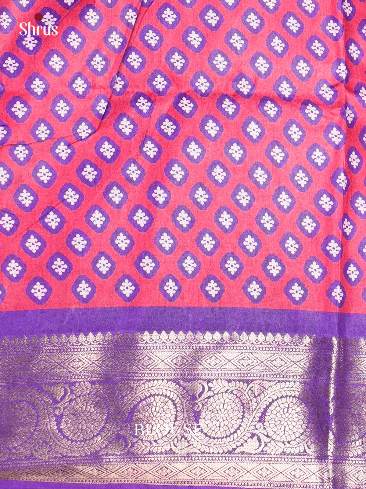 Semi Crepe Saree - EBS16476 - Shop on Shrus.com