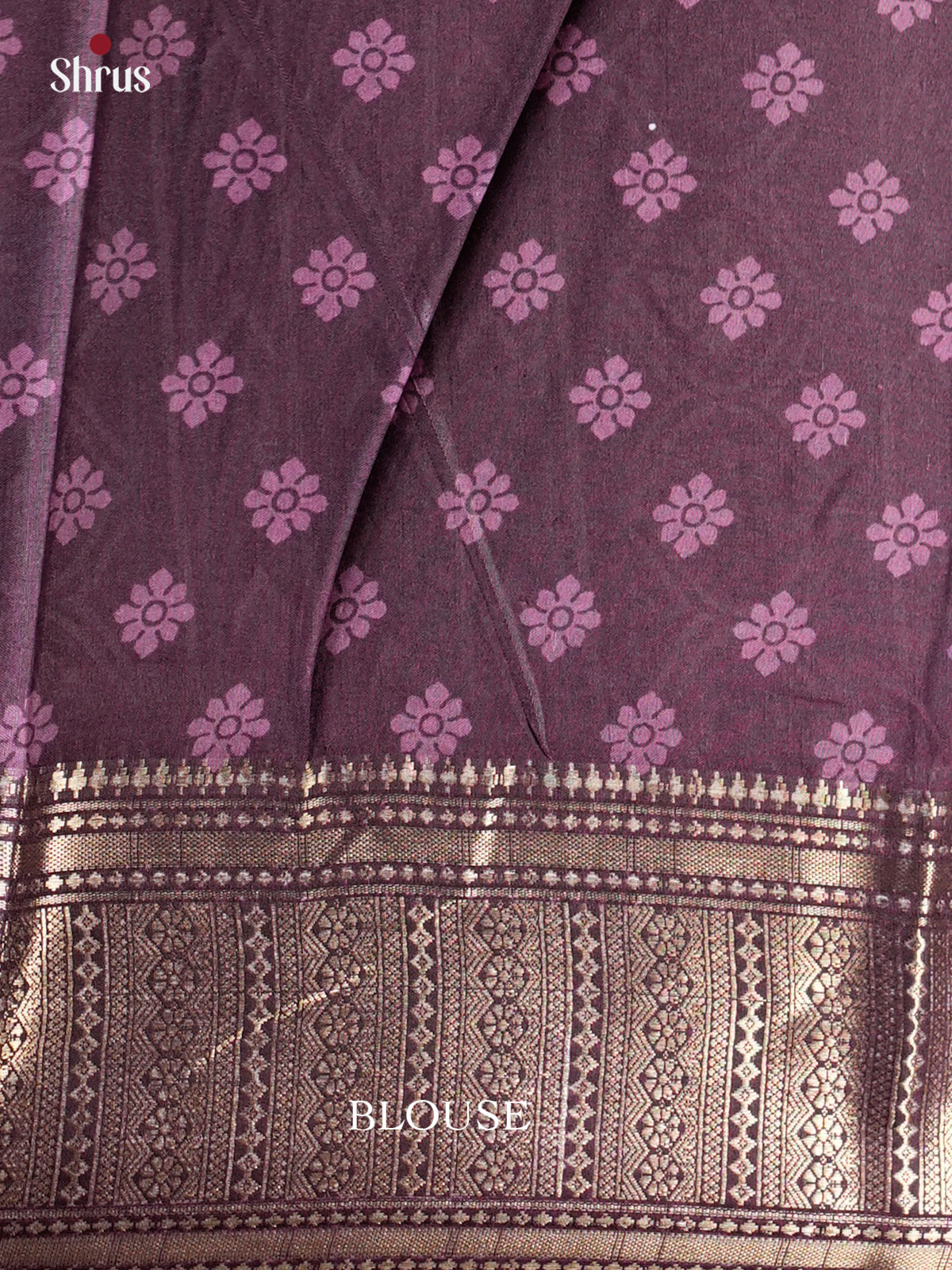 EBS16491 - Semi Crepe Saree - Shop on Shrus.com