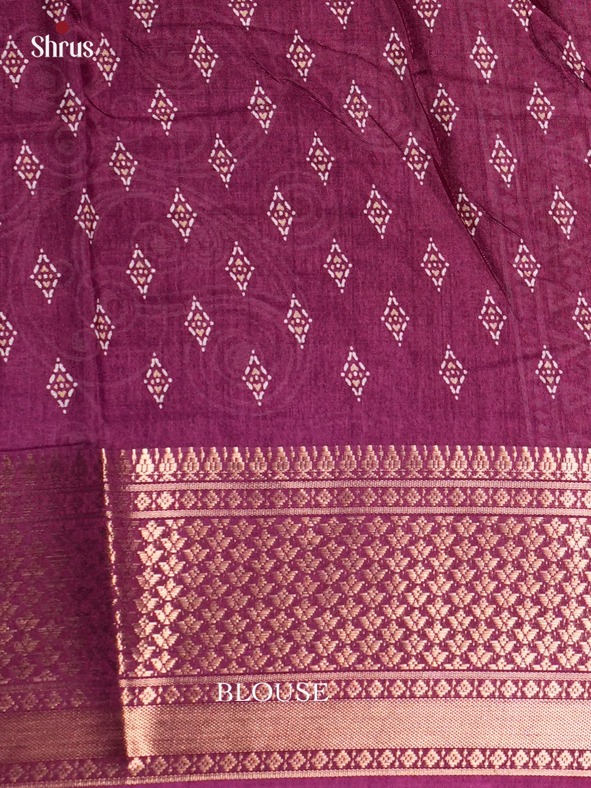EBS16503 - Semi Crepe Saree - Shop on Shrus.com