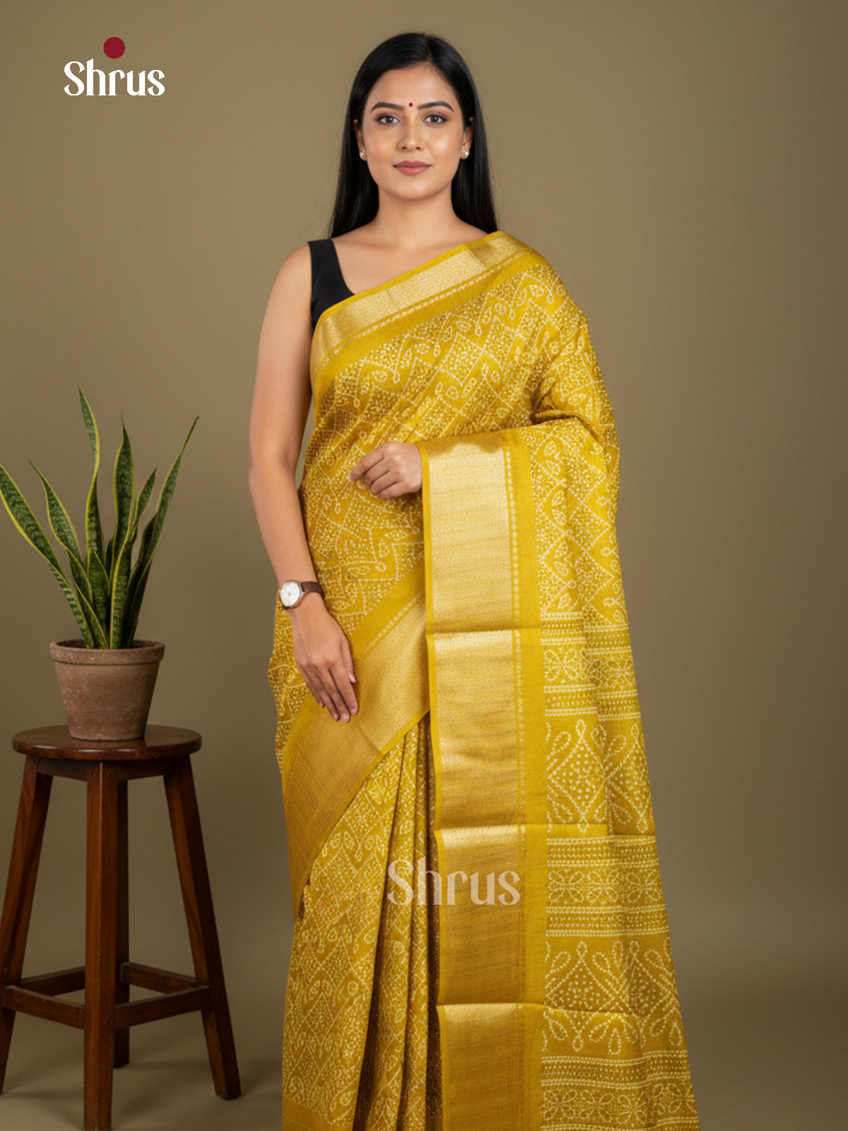 EBS16558 - Semi Crepe Saree - Shop on Shrus.com