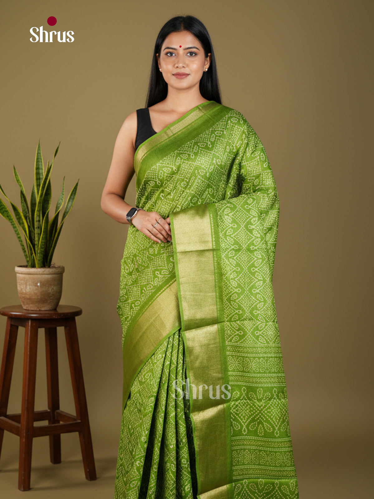 EBS16560 - Semi Crepe Saree - Shop on Shrus.com