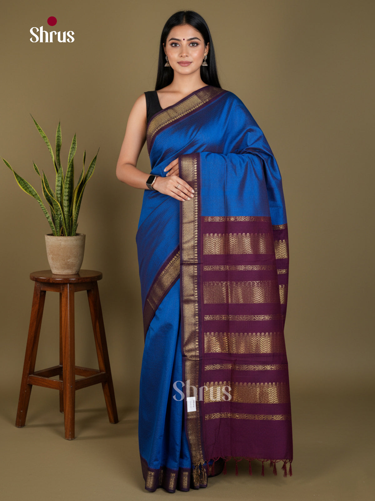 Kalyani Cotton Saree - EBS18004 - Shop on Shrus.com