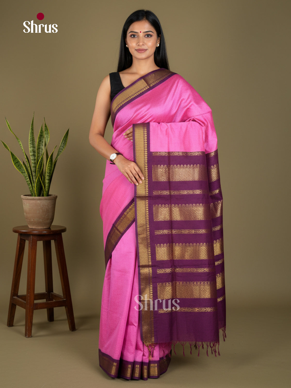 Kalyani Cotton Saree - EBS18009 - Shop on Shrus.com
