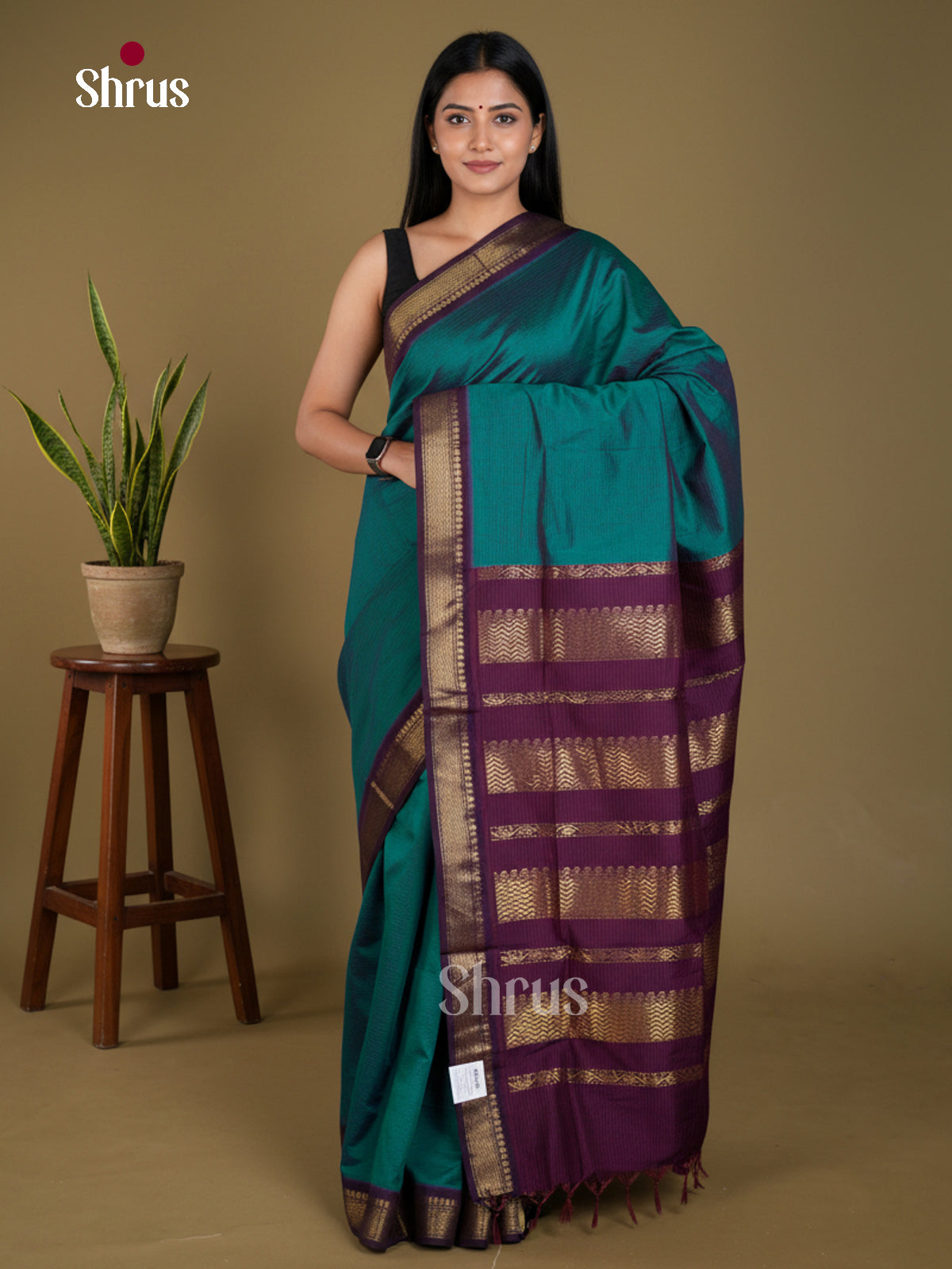 Kalyani Cotton Saree - EBS18011 - Shop on Shrus.com