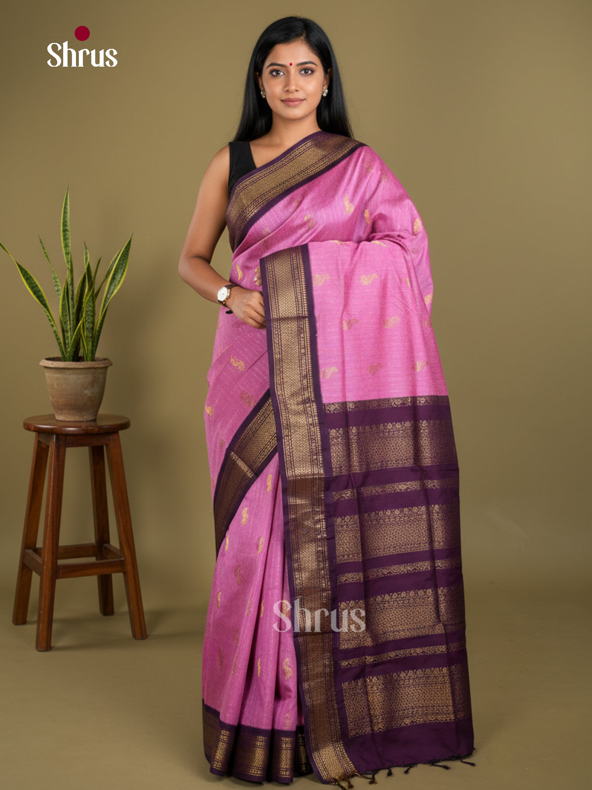 Kalyani Cotton Saree - EBS18050 - Shop on Shrus.com