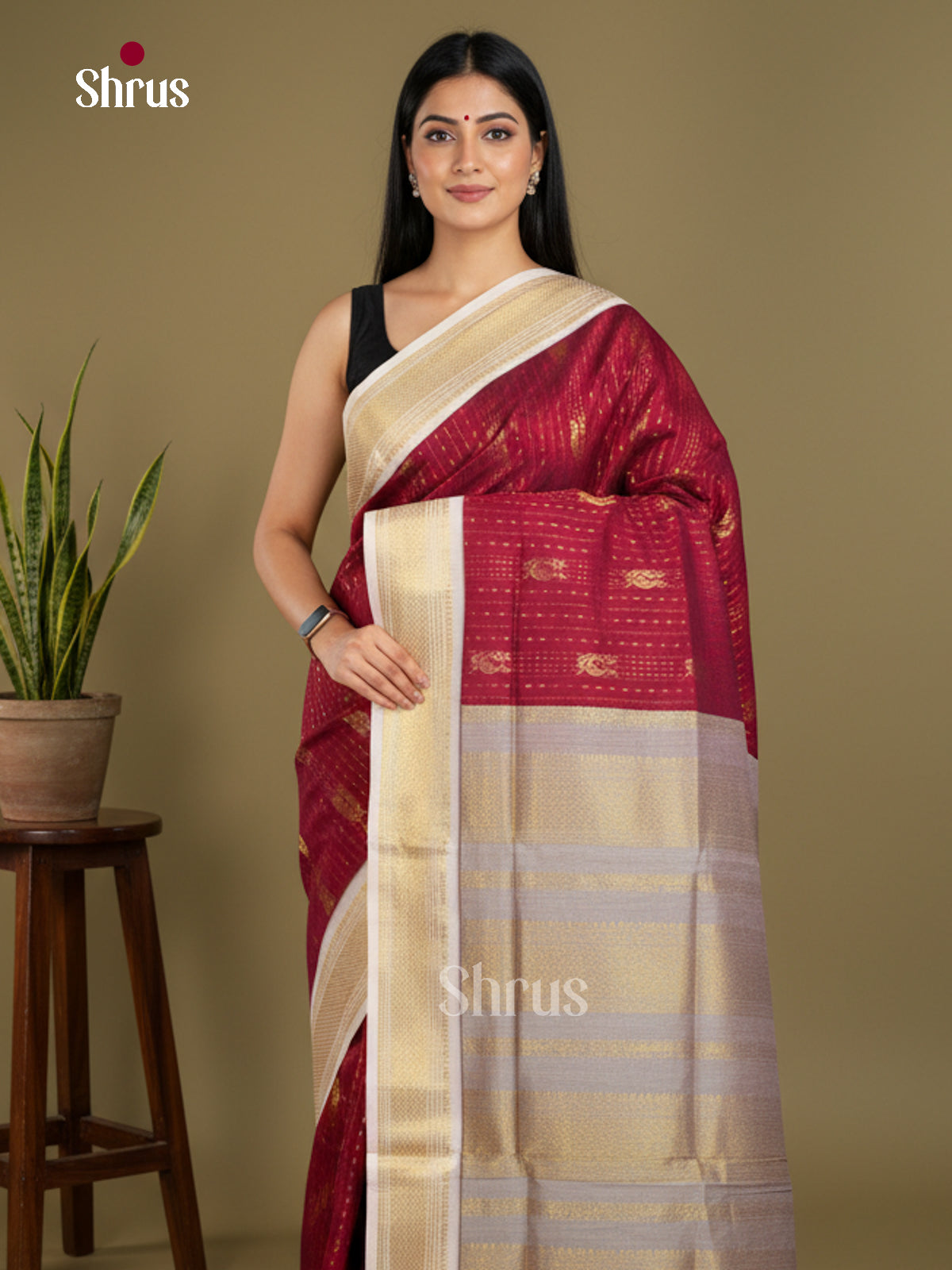 Kalyani Cotton Saree - EBS18056 - Shop on Shrus.com