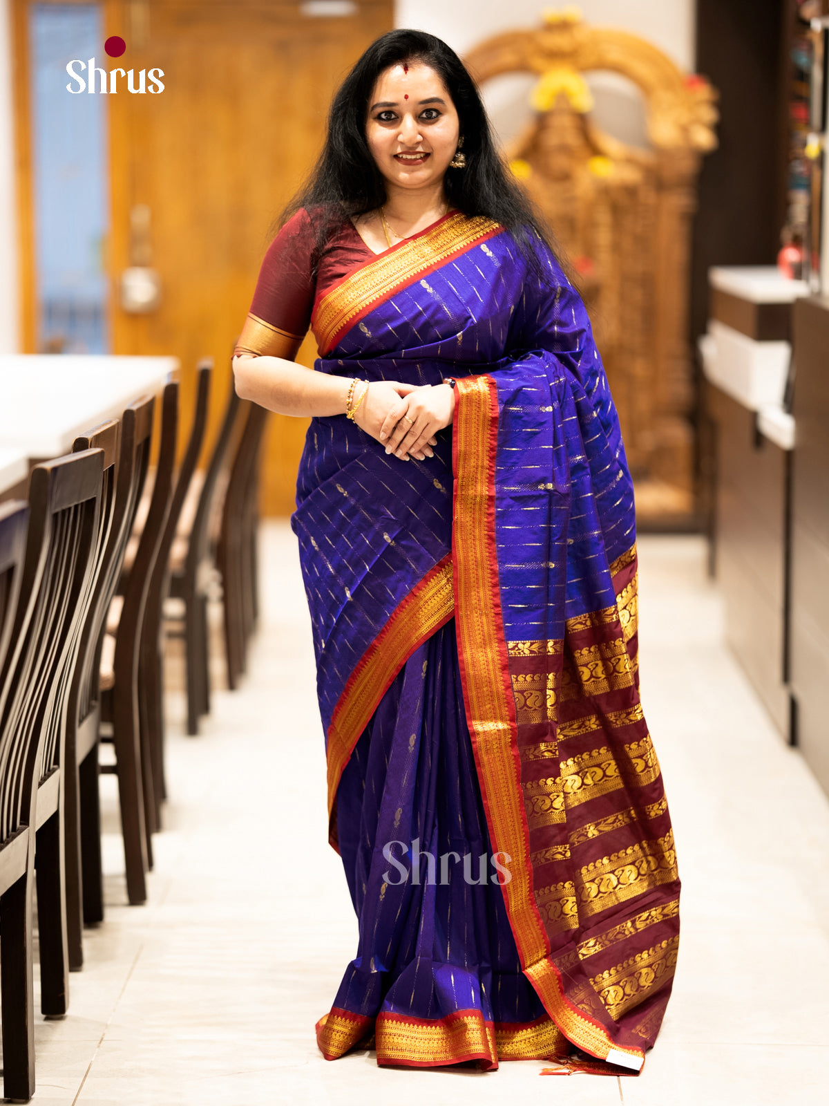 Kalyani Cotton Saree - EBS18058 - Shop on Shrus.com