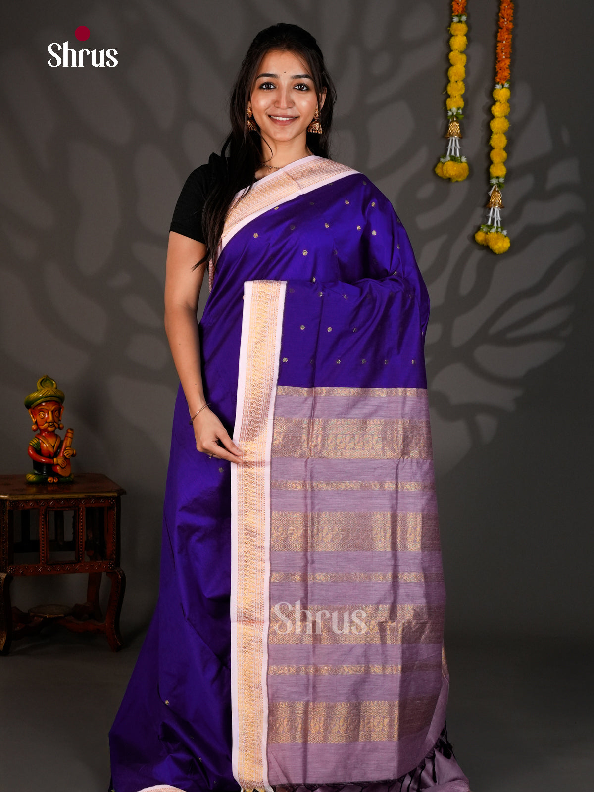 Kalyani Cotton Saree - EBS18064 - Shop on Shrus.com